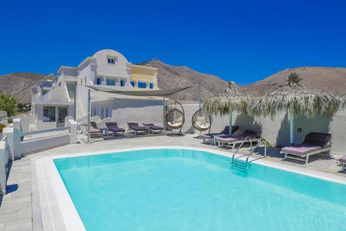 One And Only Beachfront Rooms Perissa  Exterior foto